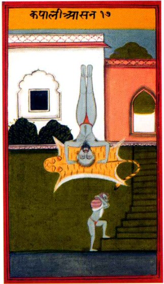 Kapala Asana headstand